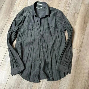 Express Mens fitted Dress shirt size XL